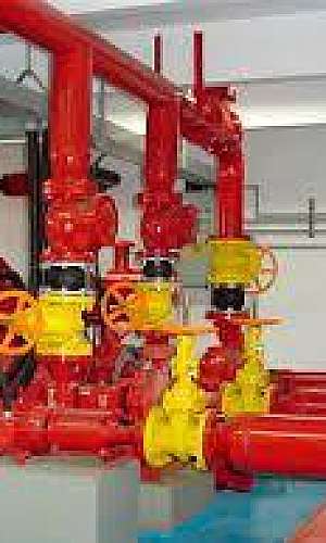 Instalação de redes de sprinklers Instalação de redes de sprinklers